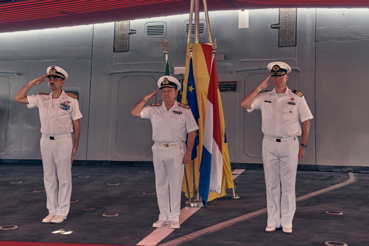 Operazione “SHIELDS”: l’Olanda subentra al comando navale della Marina Militare Italiana